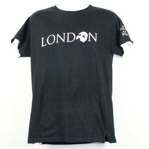 Rare Phantom of the Opera London  UK Theatre Production T-Shirt Mens Large
